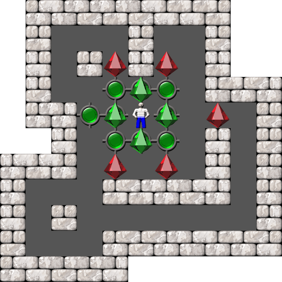 Sokoban Zbigniew Kornas level 21